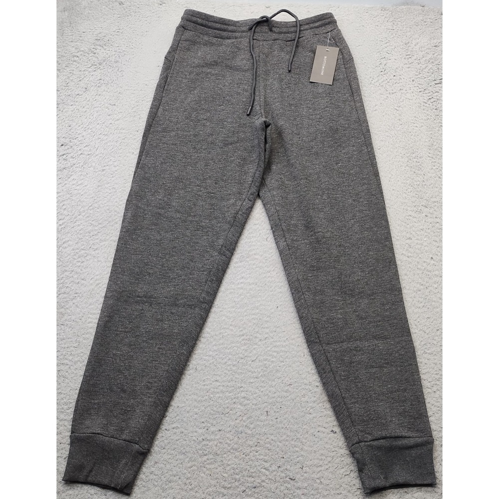 Bottomline Sweatpants Womens M Charcoal Fleece Lined Soft Cozy Warm Drawstring‎